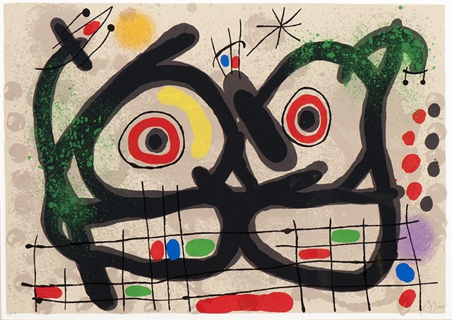 Joan-Miro-lezard-447-Galerie-Jeanne-Munich