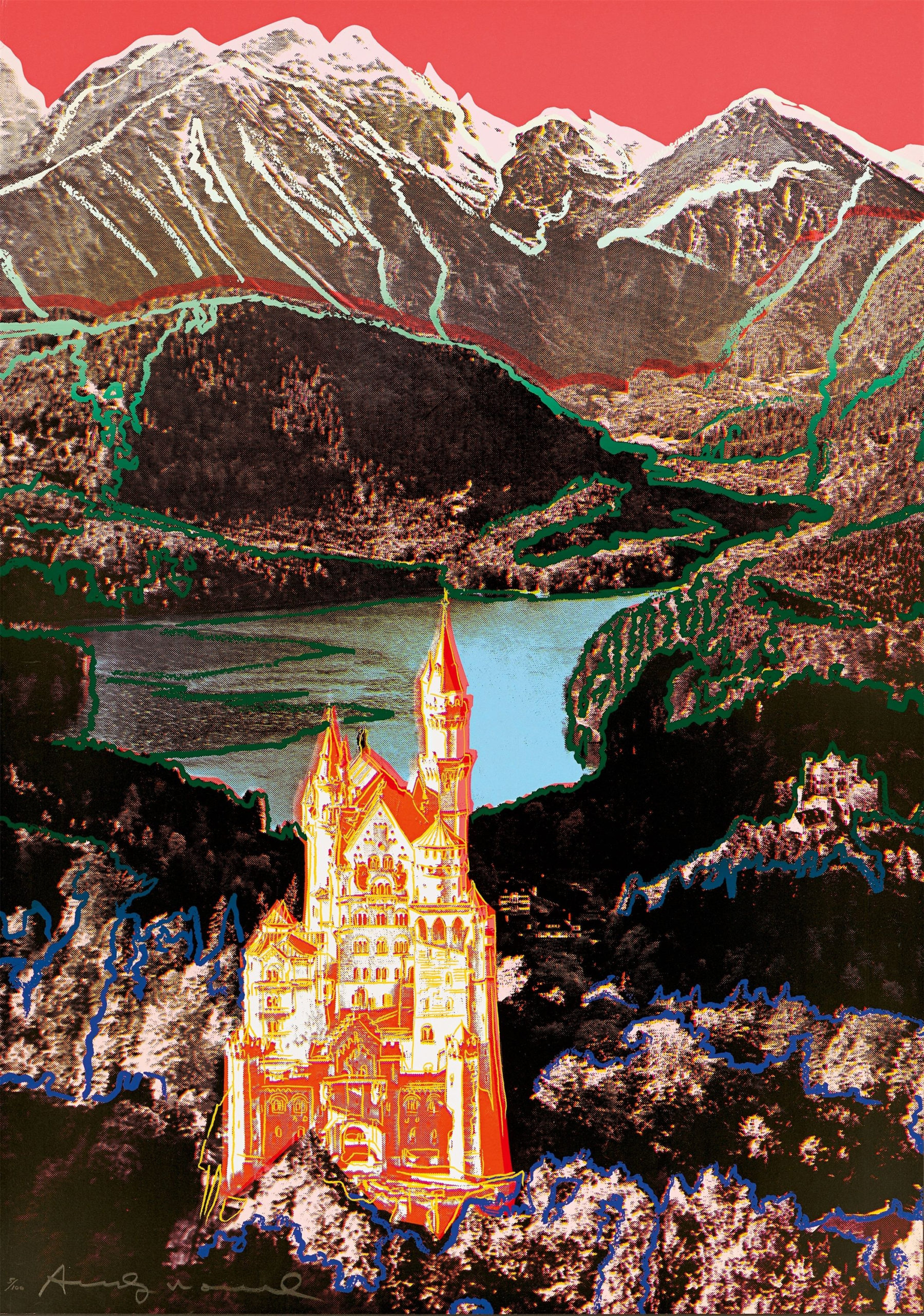 Warhol-Neuschwanstein-edition-scaled-Galerie-Jeanne-Munich